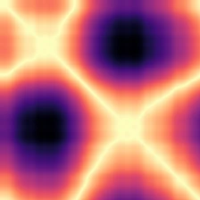 Cepheid, unthresholded recurrence plot