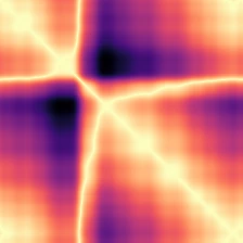 RR Lyrae, unthresholded recurrence plot